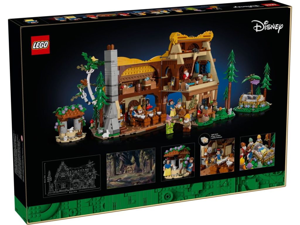 LEGO Disney 43242 Die Hütte von Schneewittchen und den sieben Zwergen offiziell vorgestellt!