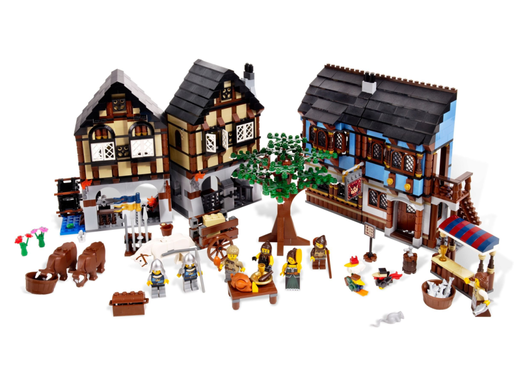 LEGO Icons 10332 Medieval Town Square offiziell vorgestellt - Alle Bilder und Infos zum Set!