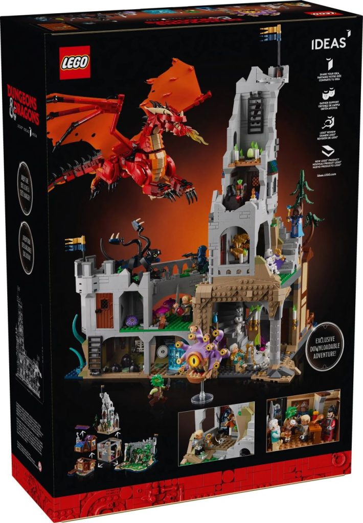 LEGO Ideas 21348 Dungeons & Dragons: Red Dragons Tale - Alle Bilder und Infos!