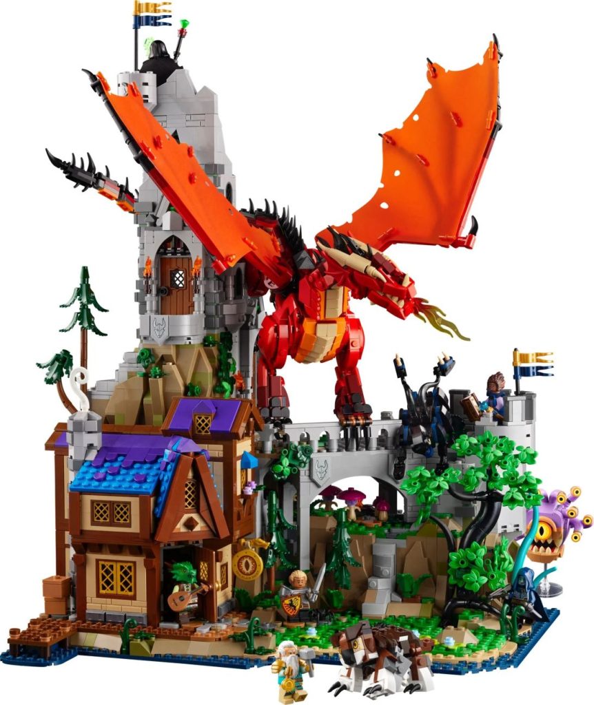 LEGO Ideas 21348 Dungeons & Dragons: Red Dragons Tale - Alle Bilder und Infos!
