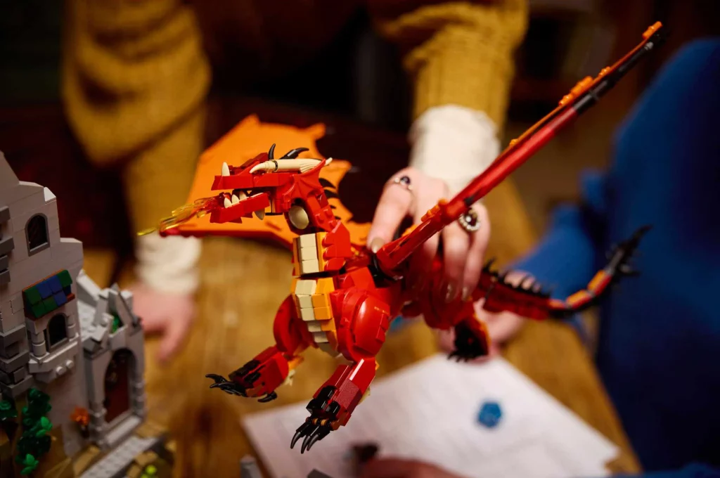 LEGO Ideas 21348 Dungeons & Dragons: Red Dragons Tale - Alle Bilder und Infos!