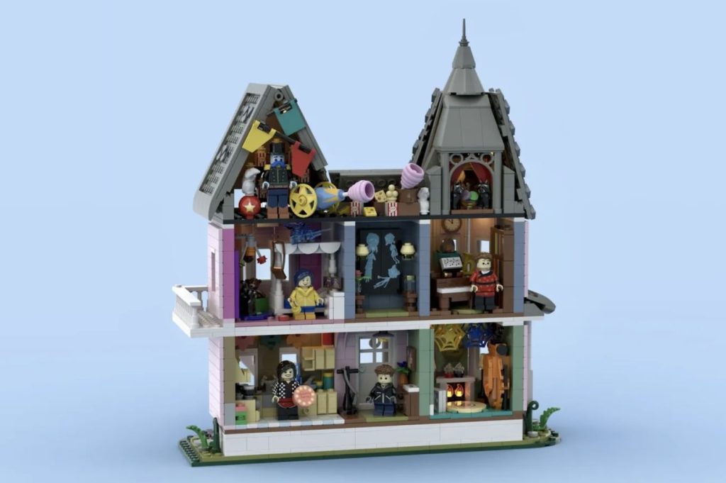 LEGO Ideas Coraline The Pink Palace