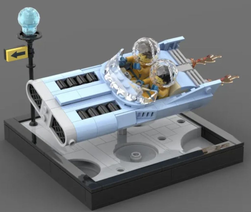 LEGO Ideas Explore The Cosmos Vehicle Moon Car