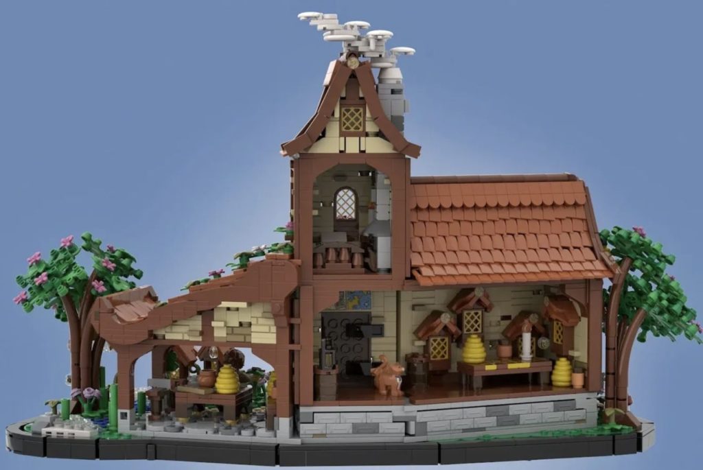 LEGO Ideas Medieval Bee Farm