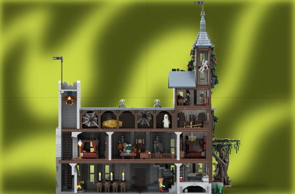 LEGO Ideas Scooby Doo and the Ravenwood Mansion