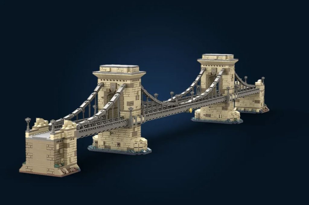 LEGO Ideas SzéchenyI Chain Bridge (Budapest)