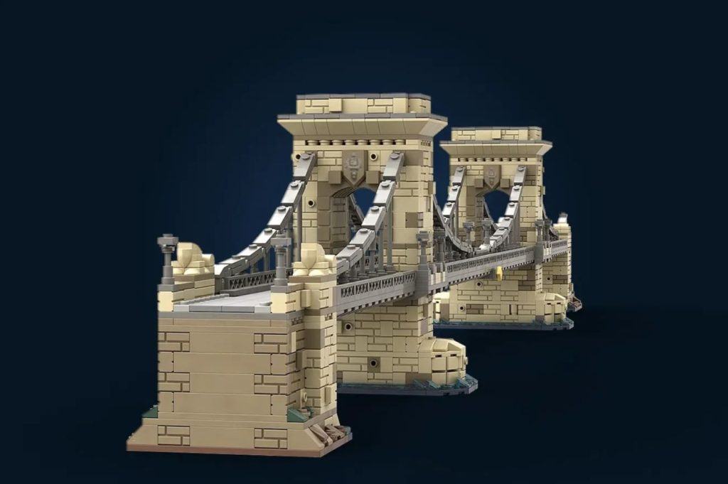 LEGO Ideas SzéchenyI Chain Bridge (Budapest)