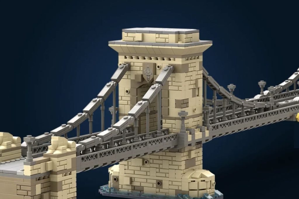 LEGO Ideas SzéchenyI Chain Bridge (Budapest)