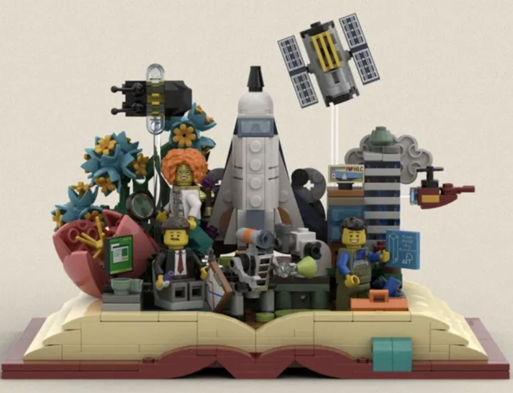 LEGO Ideas Wonder of stem Knowledge is power