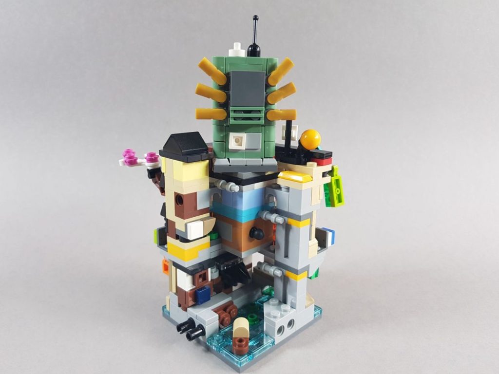 LEGO Ninjago 40703 Micro Ninjago City: Review und Teileliste