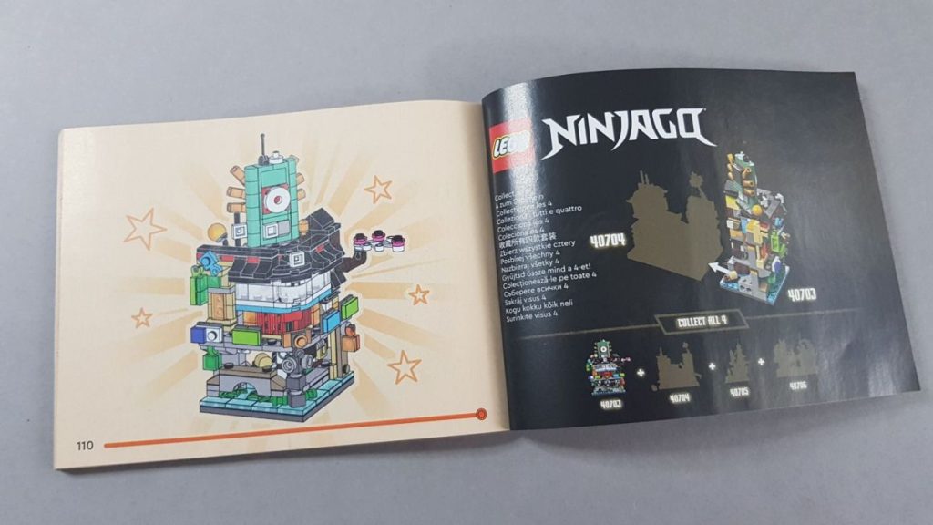 LEGO Ninjago 40703 Micro Ninjago City: Review und Teileliste