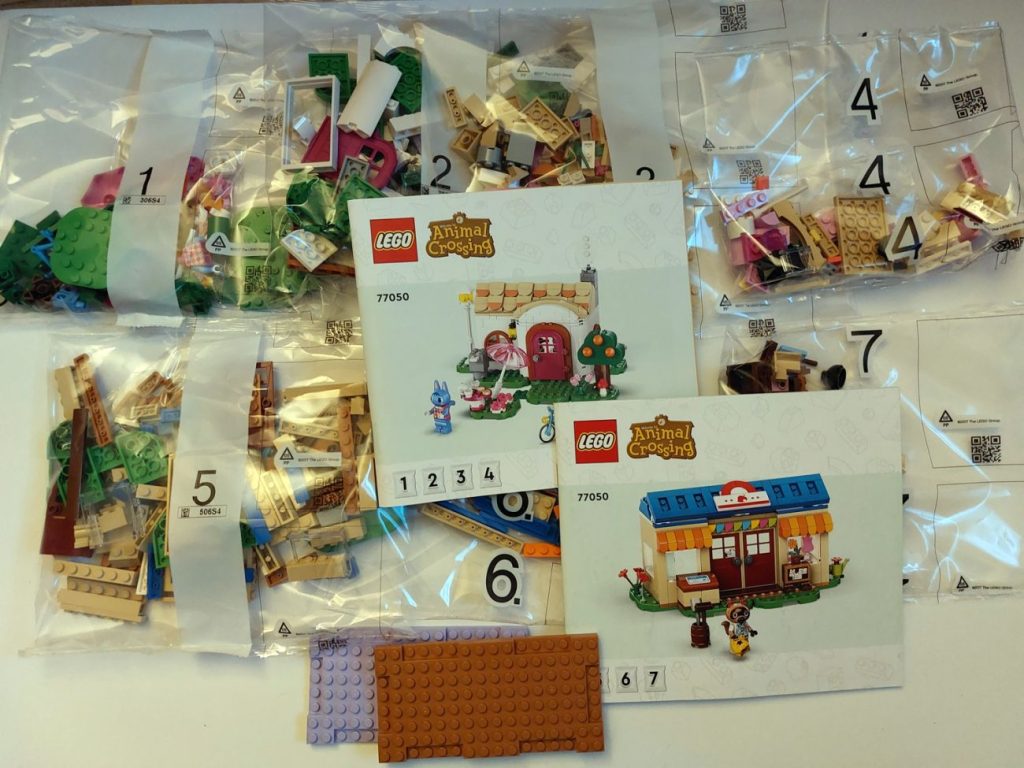 LEGO Animal Crossing 77050 Review: Nooks Laden und Sophies Haus