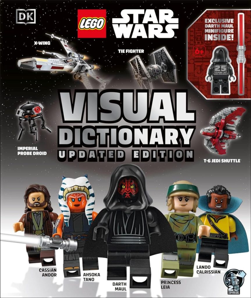 LEGO Star Wars Visual Dictionary 2024: Exklusive Darth Maul Figur zum Jubiläum