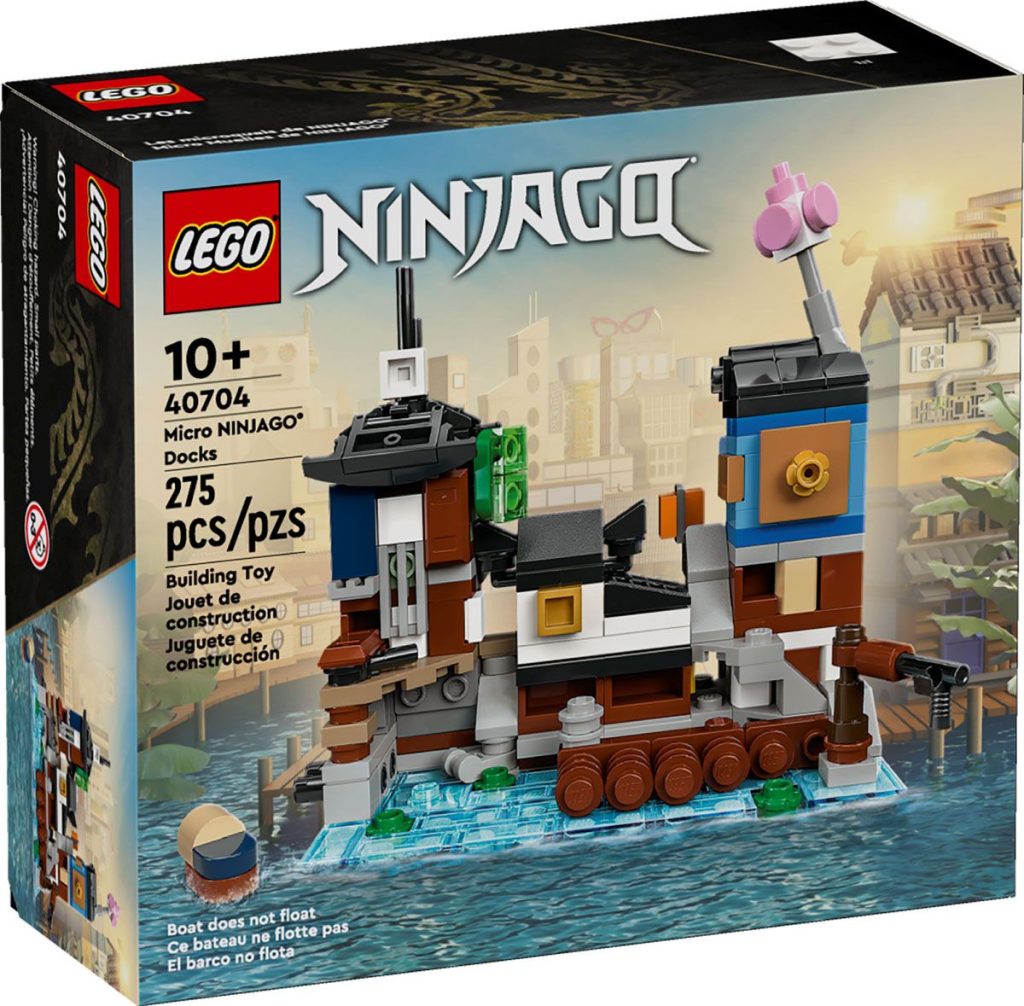 LEGO 40704 Micro Ninjago Docks: Offizielle Bilder