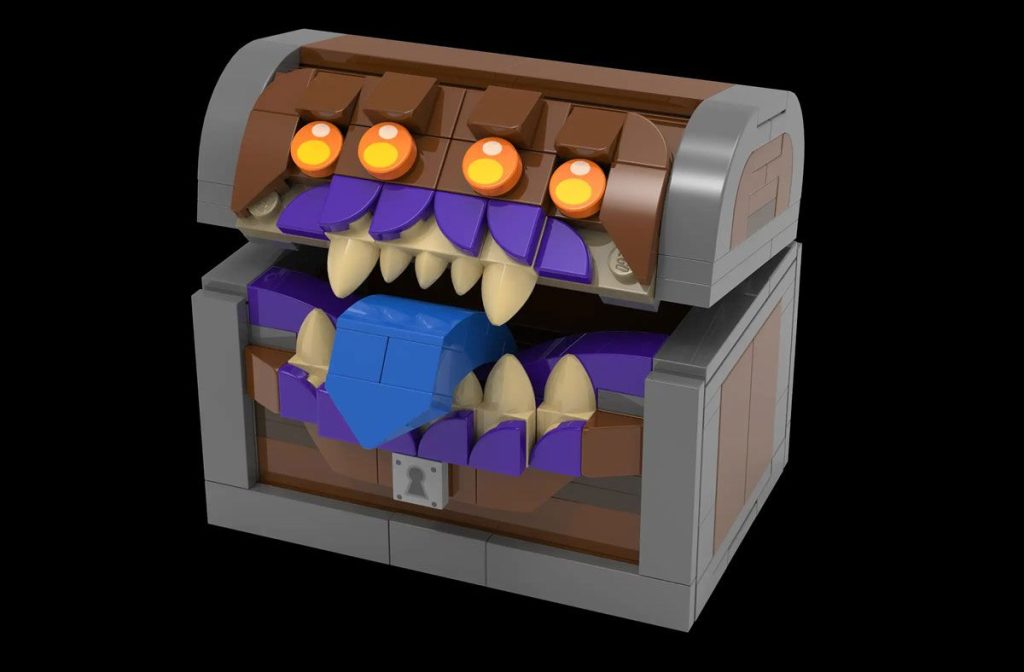 LEGO 6510864 Mimic Würfel-Truhe