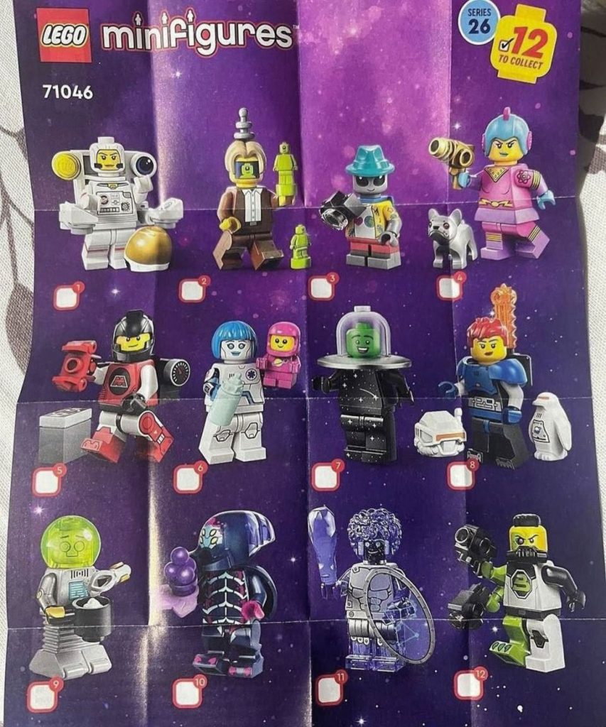 LEGO 71046 Space Minifiguren-Serie: Alle Figuren im Detail