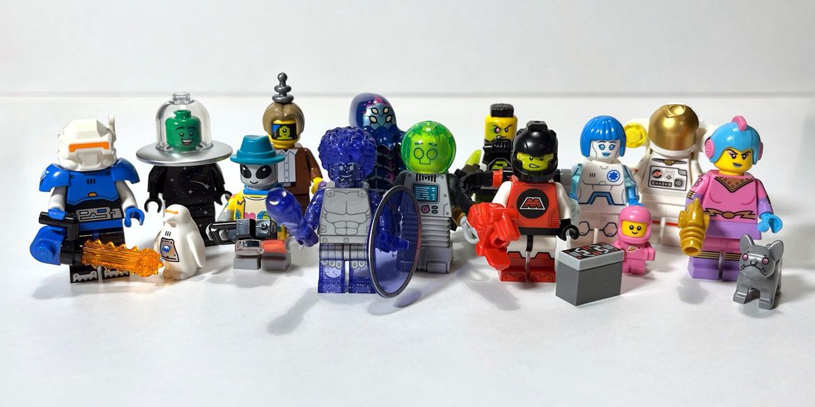LEGO 71046 Space Minifiguren