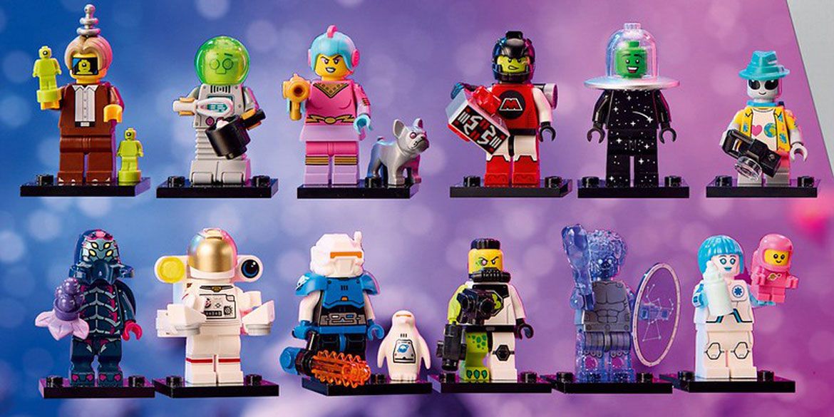 LEGO 71046 Space Minifiguren