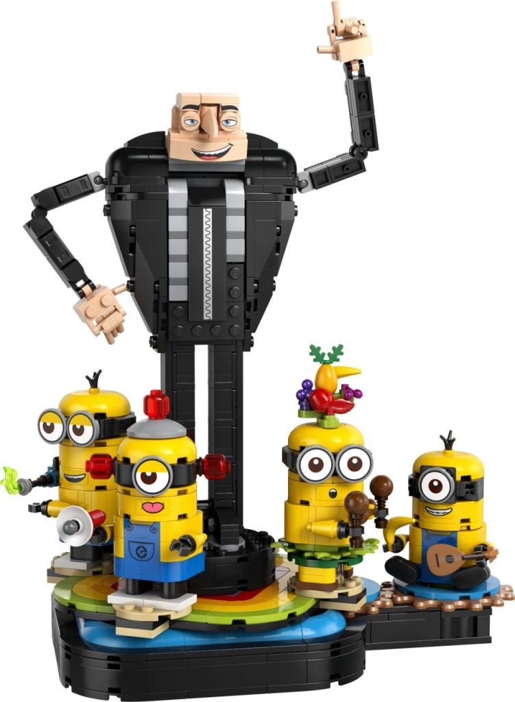 LEGO Minions: 75583 Minions and Grus Family Mansion + 75582 Brick Built Gru and Minions vorgestellt!