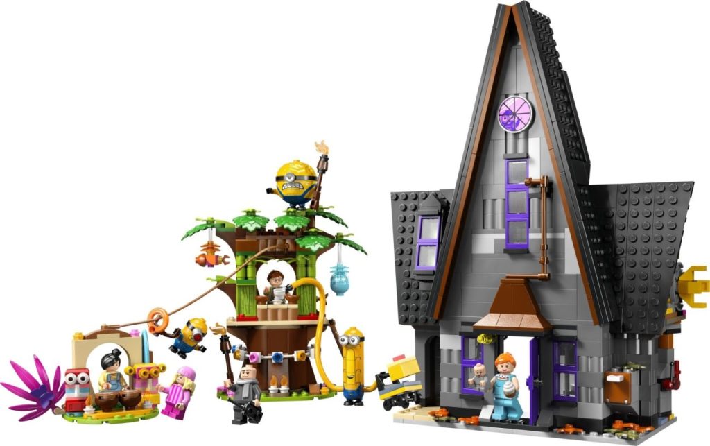 LEGO Minions: 75583 Minions and Grus Family Mansion + 75582 Brick Built Gru and Minions vorgestellt!