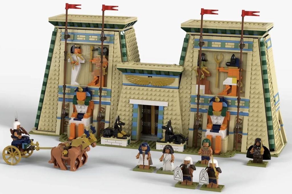 LEGO Ideas Ancient Egyptian Temple