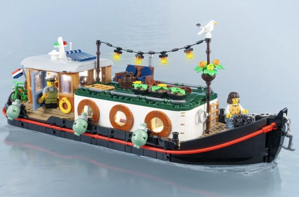 LEGO Ideas LEGO Canal Boothouse Hausboot