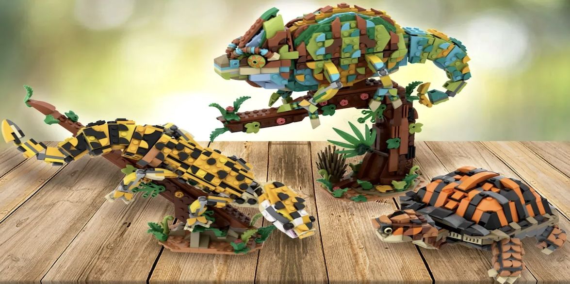 LEGO Ideas Lego Reptiles Reptilien