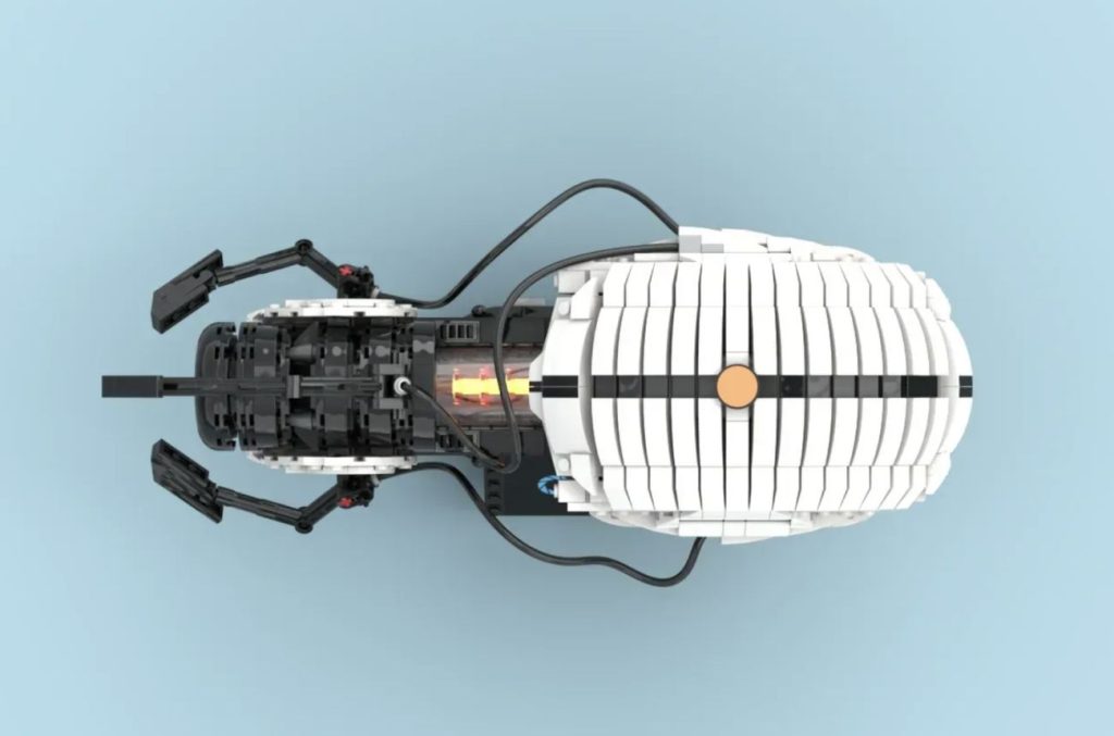 LEGO Ideas Portal 2 Quantum Tunnelling Device the Portal Gun 04
