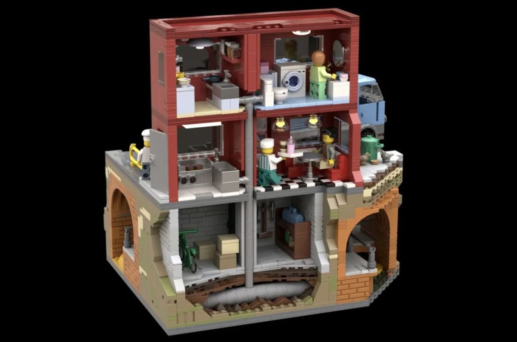 LEGO Ideas Sewer Heroes Fighting the fatberg overtime