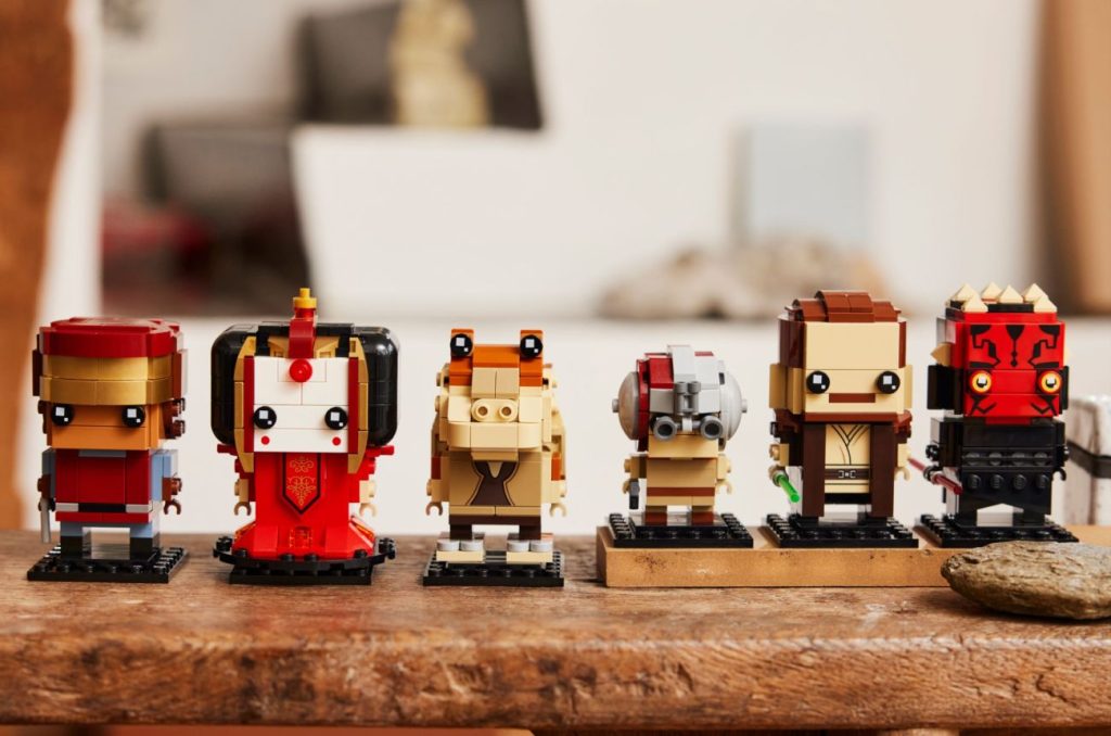 LEGO Brickheadz 40676 Star Wars Die dunkle Bedrohung: Pack mit 6 Charakteren vorgestellt!