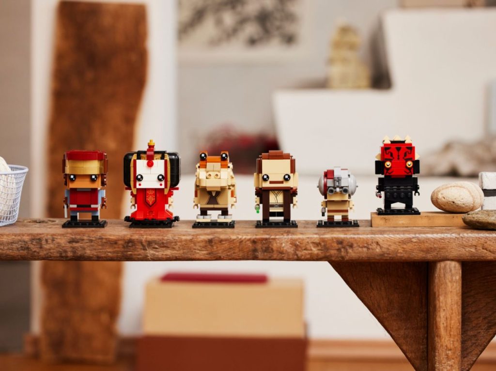 LEGO Brickheadz 40676 Star Wars Die dunkle Bedrohung: Pack mit 6 Charakteren vorgestellt!