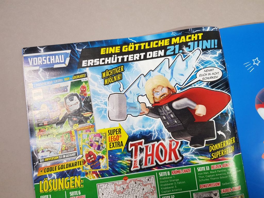 LEGO Avengers Magazin #23 mit coolem Raumschiff & Heftvorschau