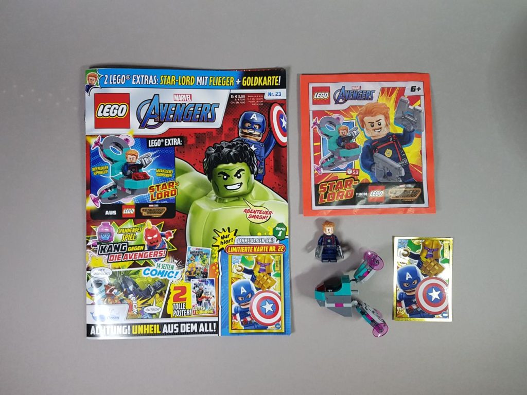 LEGO Avengers Magazin #23 mit coolem Raumschiff & Heftvorschau