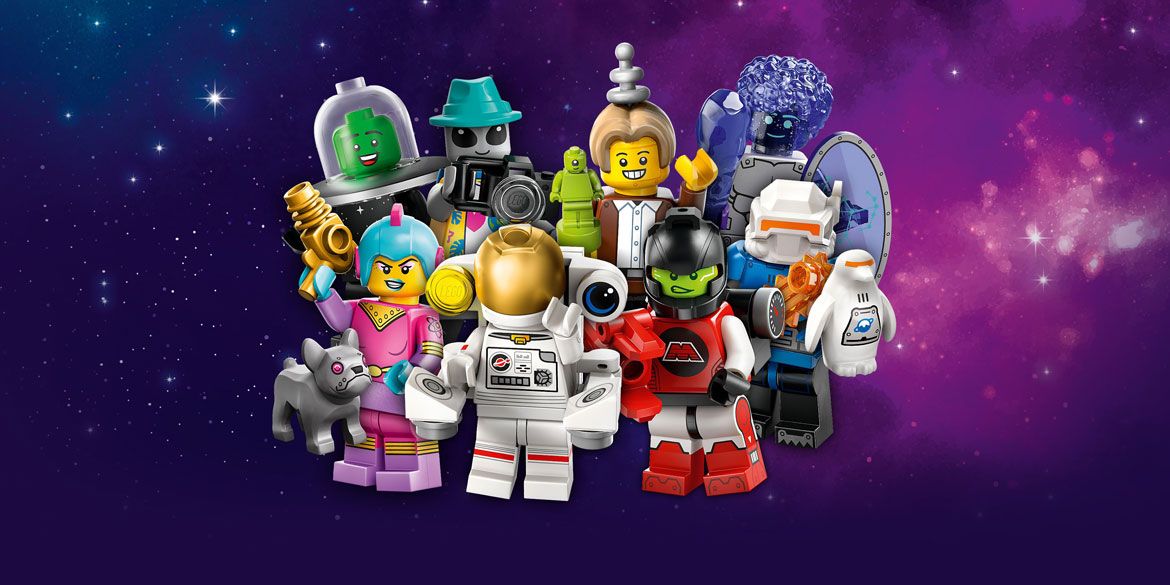 LEGO 71046 Space Minifiguren