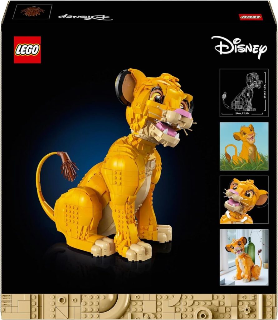 LEGO Disney 43247 Simba, der junge König der Löwen offiziell vorgestellt!