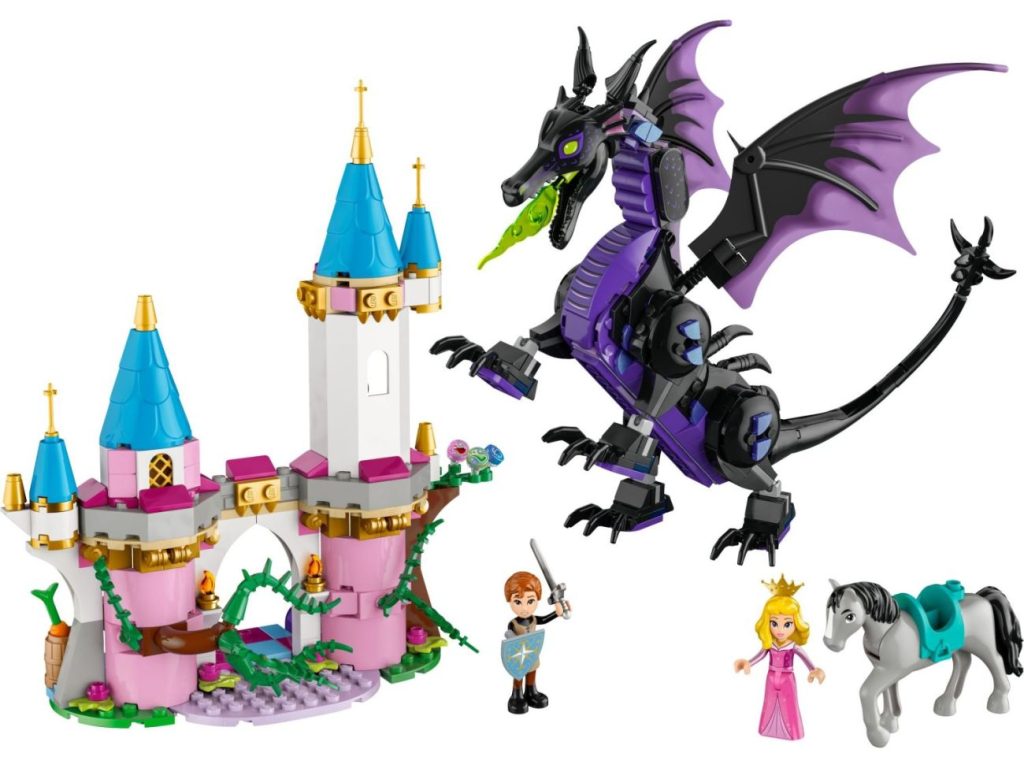 LEGO Disney 2024 Neuheiten: Neue BrickHeadz, Eispalast, Simba und Malefiz Drache