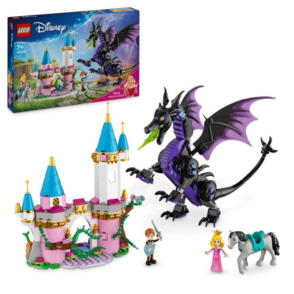 LEGO Disney 2024 Neuheiten: Neue BrickHeadz, Eispalast, Simba und Malefiz Drache