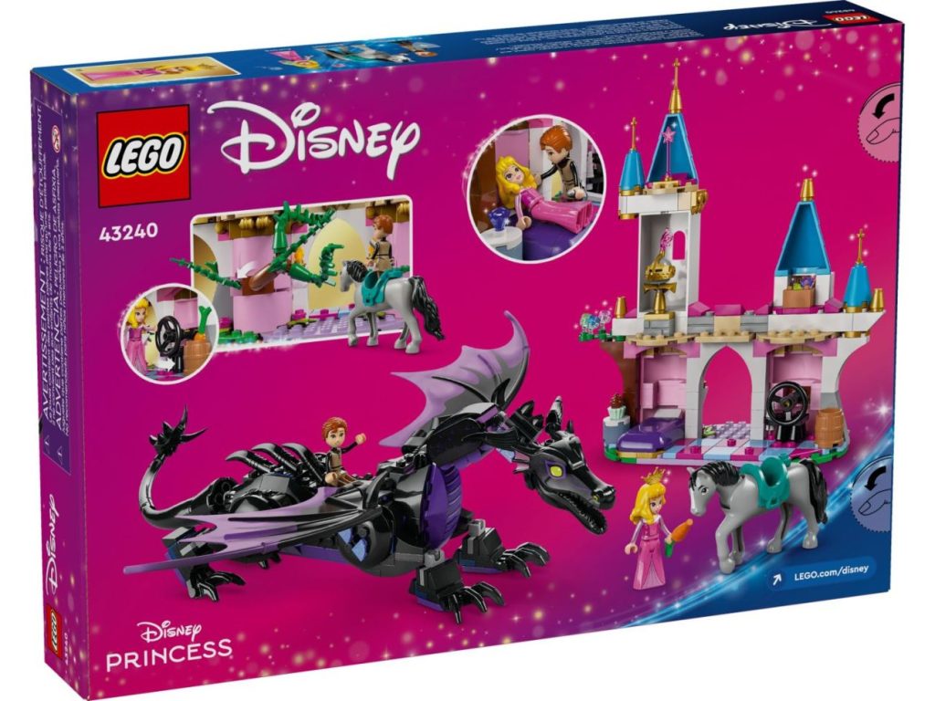 LEGO Disney 2024 Neuheiten: Neue BrickHeadz, Eispalast, Simba und Malefiz Drache