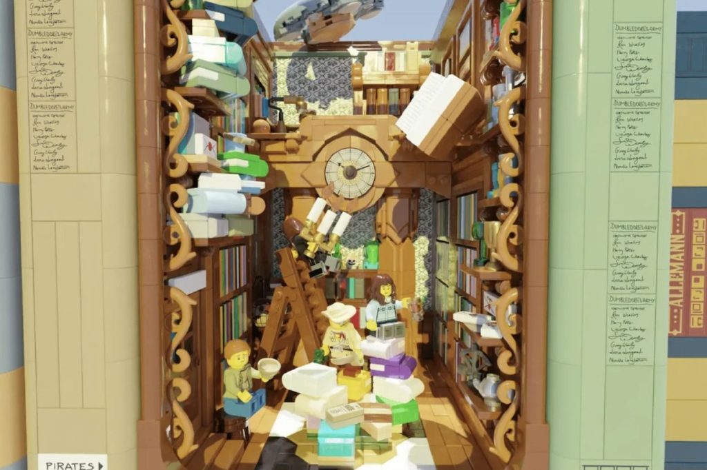 LEGO Ideas Booknook The Story Laboratory