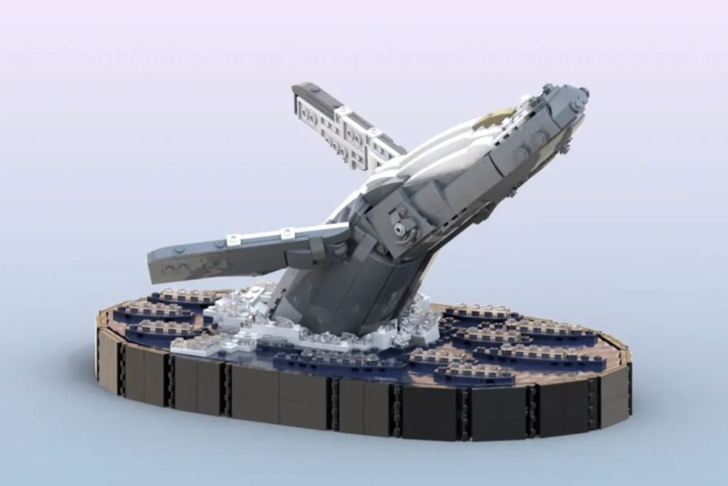LEGO Ideas Humpback Whale Breach