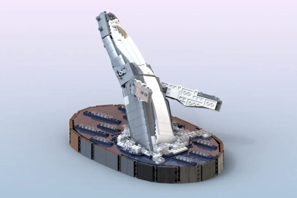 LEGO Ideas Humpback Whale Breach