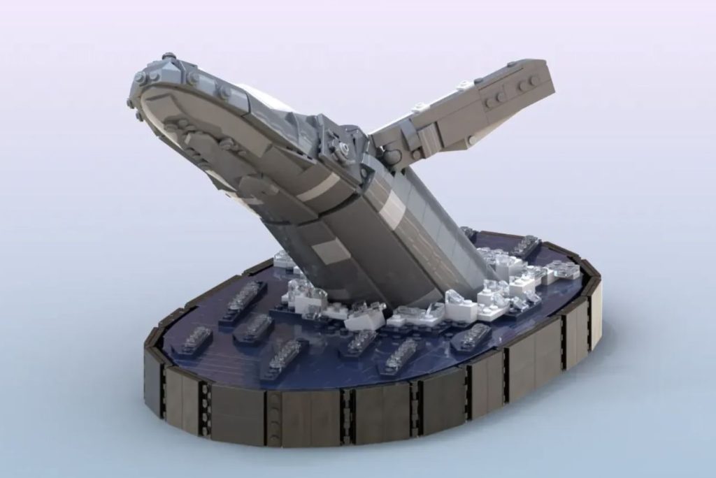 LEGO Ideas Humpback Whale Breach