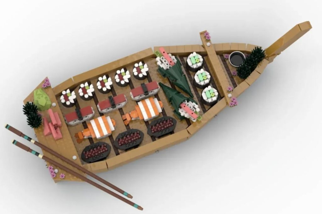 LEGO Ideas Sushi Boat