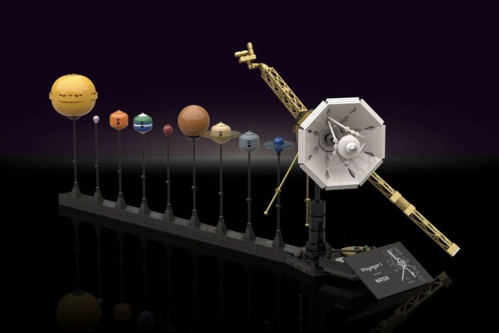 LEGO Ideas The Loneliness of the Voyager - NASA'S Voyager Mission