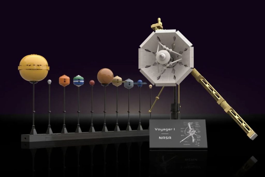 LEGO Ideas The Loneliness of the Voyager - NASA'S Voyager Mission