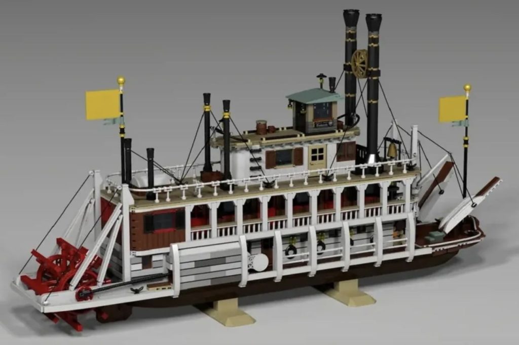 Minifigure Prize Machine & Western River Steamboat werden neue LEGO Ideas Sets