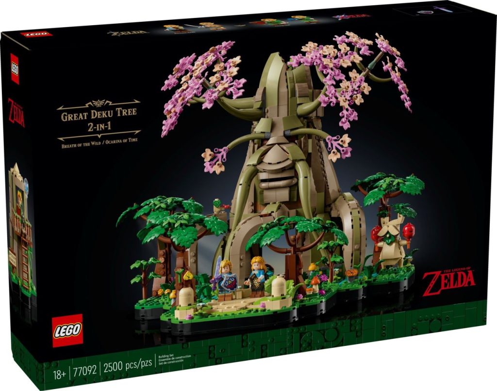 LEGO Zelda 77092 Deku-Baum 2-in-1 inklusive 3 Link Minifiguren offiziell vorgestellt!