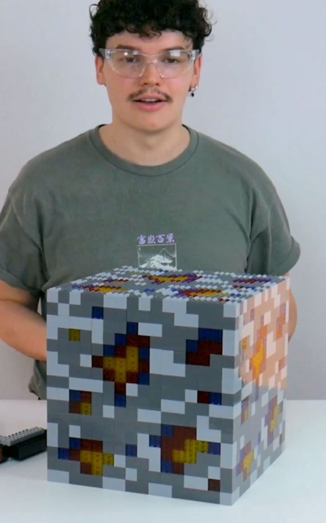 LEGO Brickerite Ore Cube