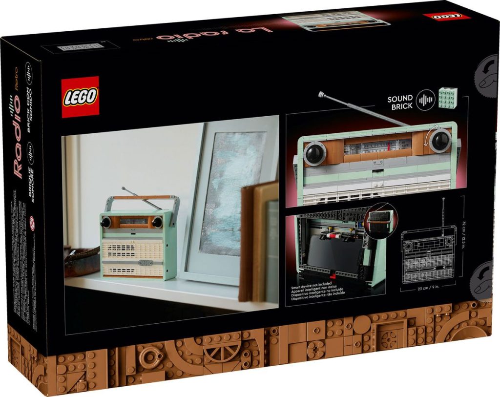 LEGO Icons 10334 Retro-Kofferradio offiziell vorgestellt