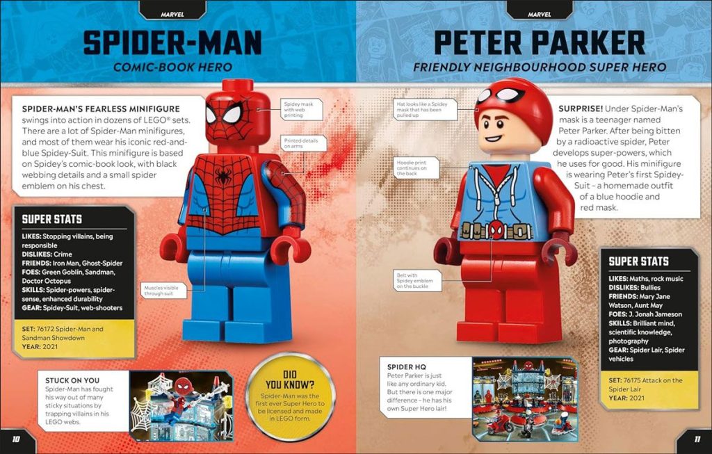 LEGO Marvel Character Encyclopedia 2024